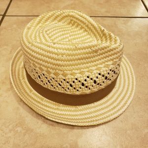 NWT!! J CREW straw fedora!
